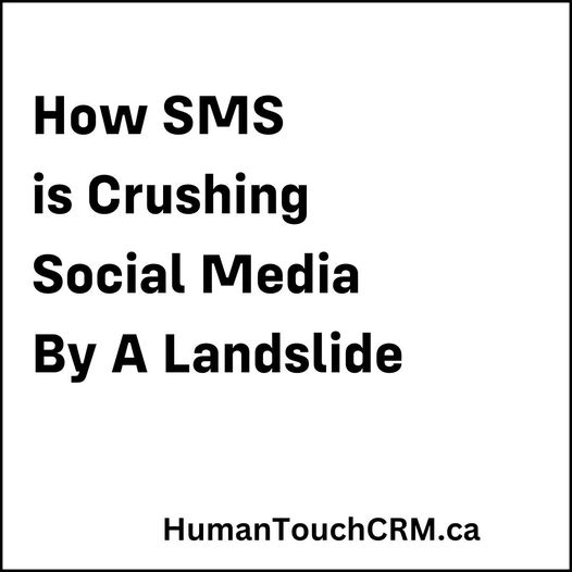 How SMS is Crushing Social Media By A Landslide