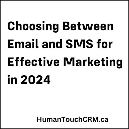 Choosing Between Email and SMS for Effective Marketing